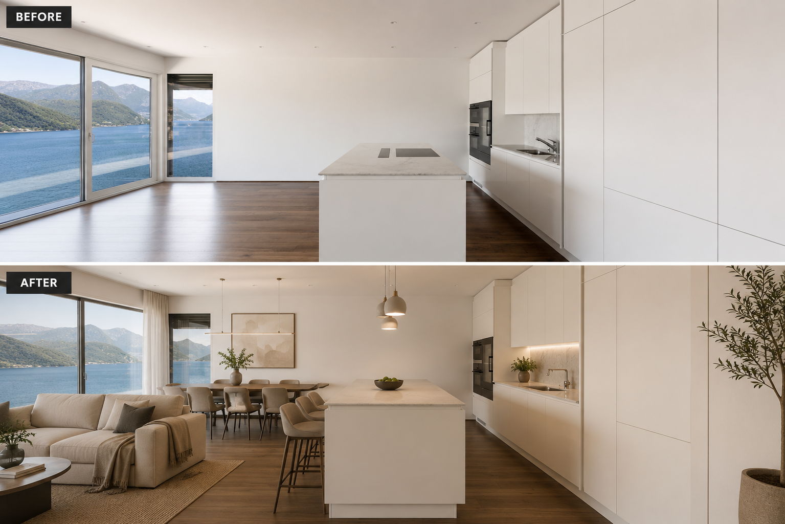 Kitchen And Dining transformation